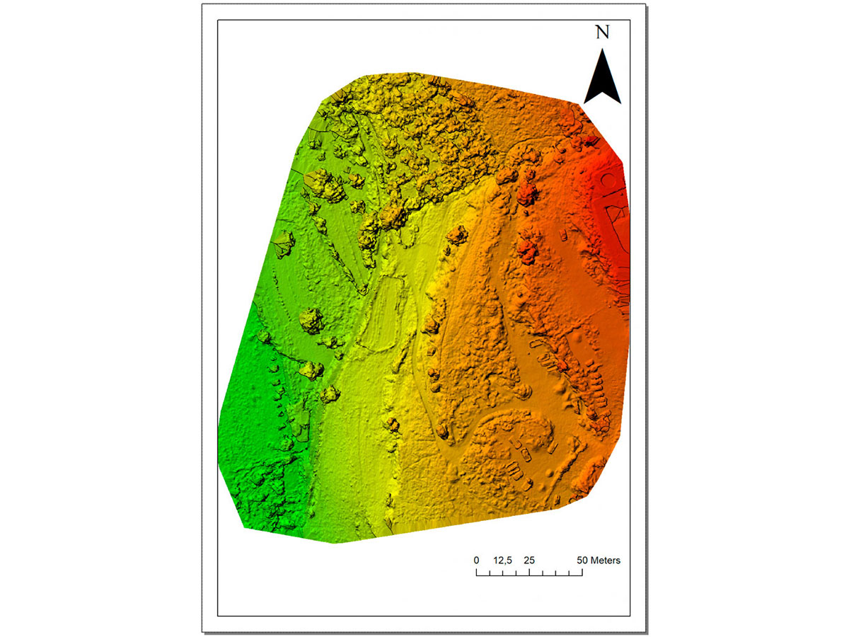 Modelos digitales de elevación para trabajos de topografía
